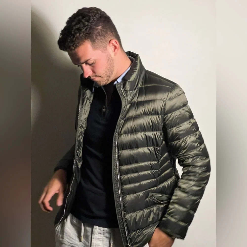 MASSIMO DUTTI PUFFER JACKET - Picture 1 of 6